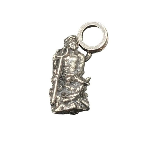 Nomades NAS Oceana VA Charm .925 Sterling Silver Military US Navy Active Duty - Picture 1 of 4